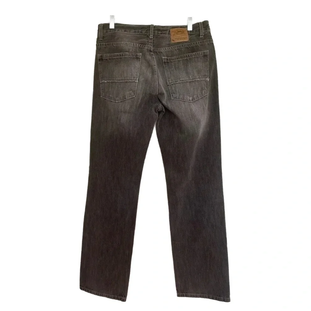 AEROPOSTALE ~ Men’s black/gray wash bootcut denim jeans size 32 x 34